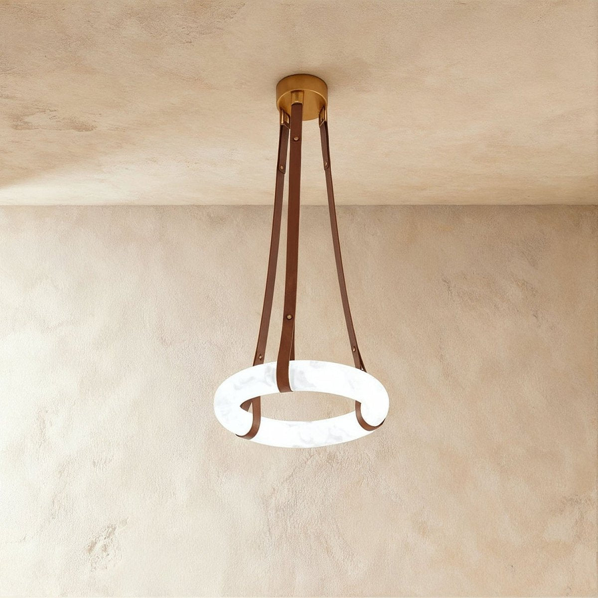 Aktis Alabaster Pendant Light