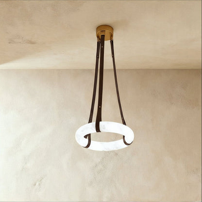 Aktis Alabaster Pendant Light