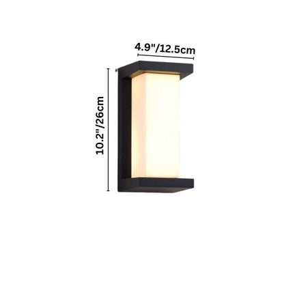 nuvlight Aster Modern Outdoor Wall Sconce