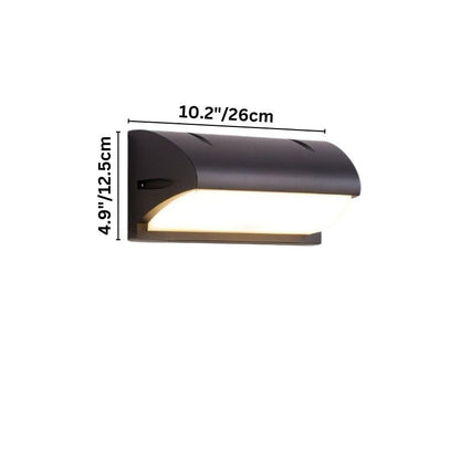 nuvlight Aster Modern Outdoor Wall Sconce