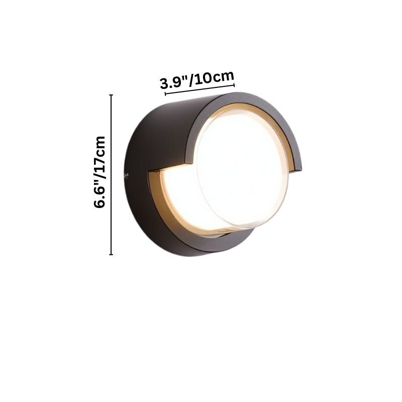 nuvlight Aster Modern Outdoor Wall Sconce
