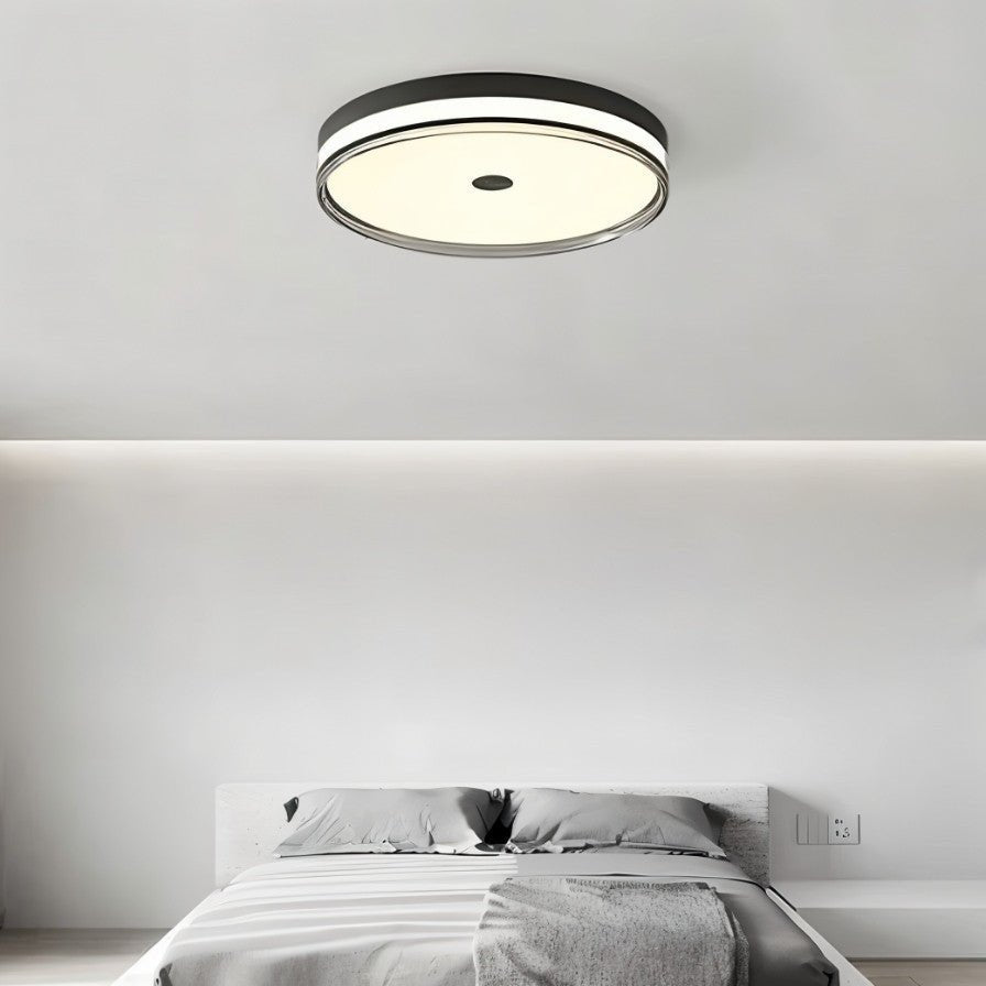 nuvlight Aven Modernist Low-Profile Acrylic Flush Mount
