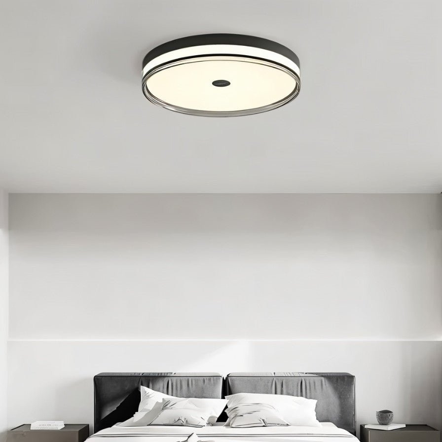 nuvlight Aven Modernist Low-Profile Acrylic Flush Mount