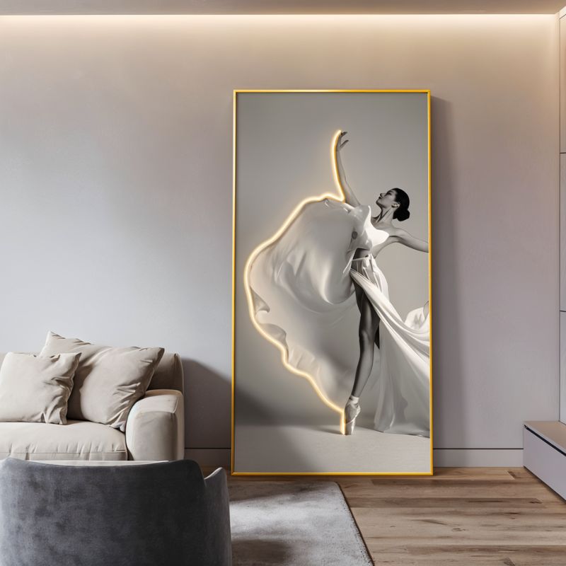 nuvlight Ballet Modern Fluid LED Chandelier
