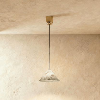 Blom Alabaster Pendant Light