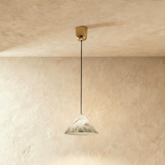 Blom Alabaster Pendant Light