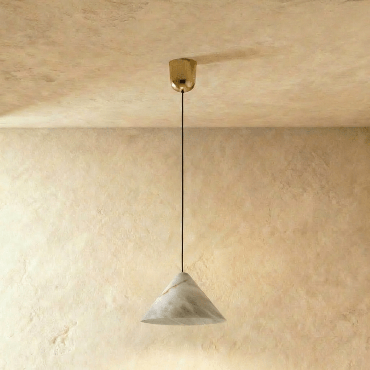 nuvlight Blom Modern Luxury Alabaster Pendant Light