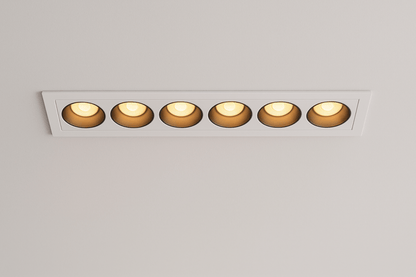 nuvlight Civor Modernist Modular Recessed Multi-Light Downlight