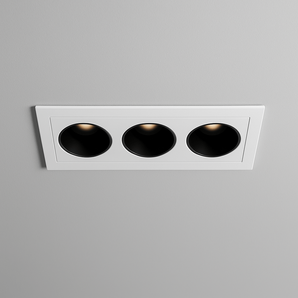 nuvlight Civor Modernist Modular Recessed Multi-Light Downlight