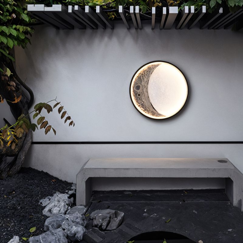 nuvlight Crescent Moon Modern LED Wall Sconce