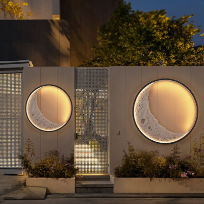 nuvlight Crescent Moon Modern LED Wall Sconce