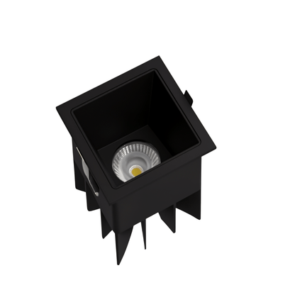 nuvlight Cubis Architectural Aluminium Recessed Geometric Spotlight