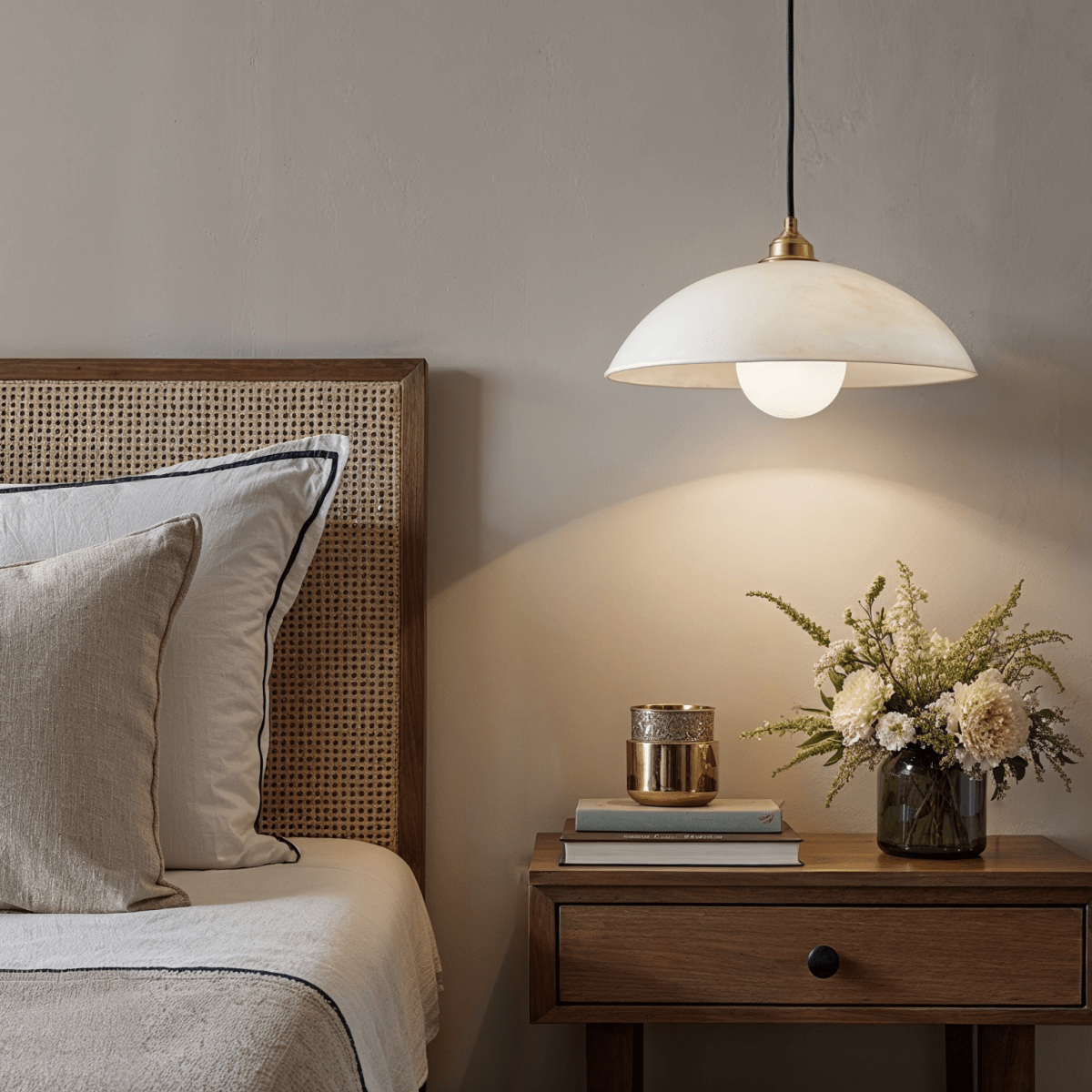Cupola Alabaster Pendant Light