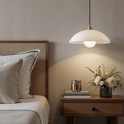 Cupola Alabaster Pendant Light