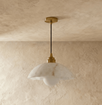 Cupola Alabaster Pendant Light