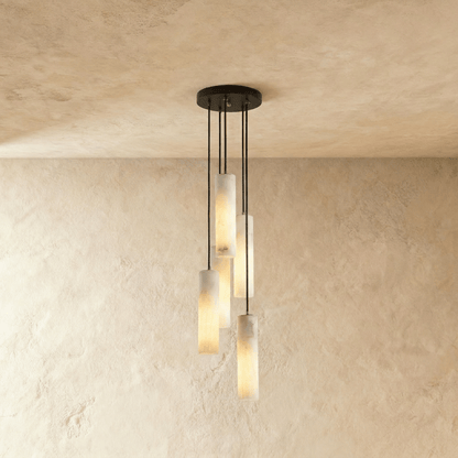 Entokei Alabaster Chandelier Light - Residence Supply