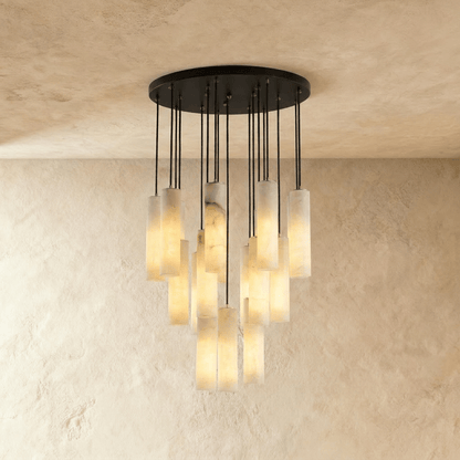 Entokei Alabaster Chandelier Light - Residence Supply