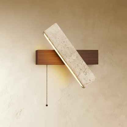 Glimra Travertine Wall Lamp - Residence Supply