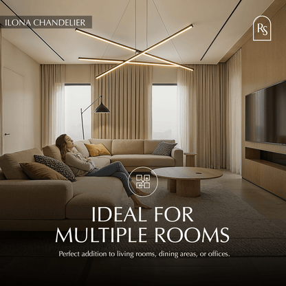 nuvlight Ilona Modern Minimalist LED Chandelier