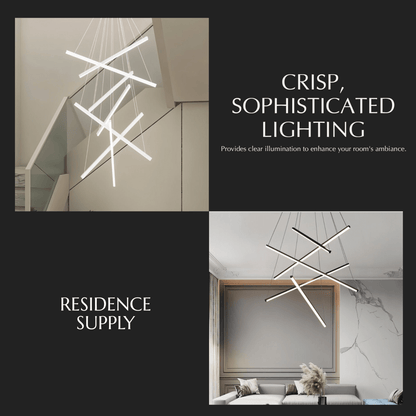 nuvlight Ilona Modern Minimalist LED Chandelier