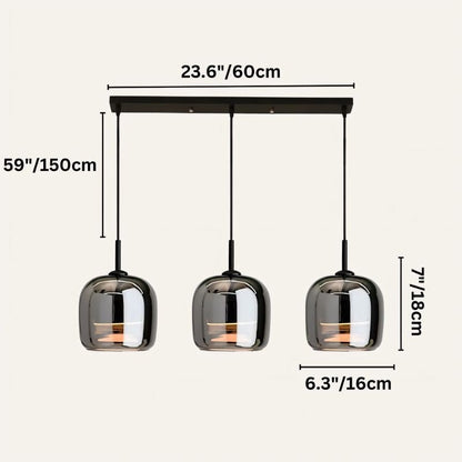 nuvlight Mauros Minimalist High-CRI Task Chandelier