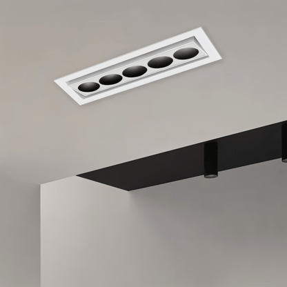 nuvlight Morix Modernist Adjustable Modular Recessed Multi-Light Downlight