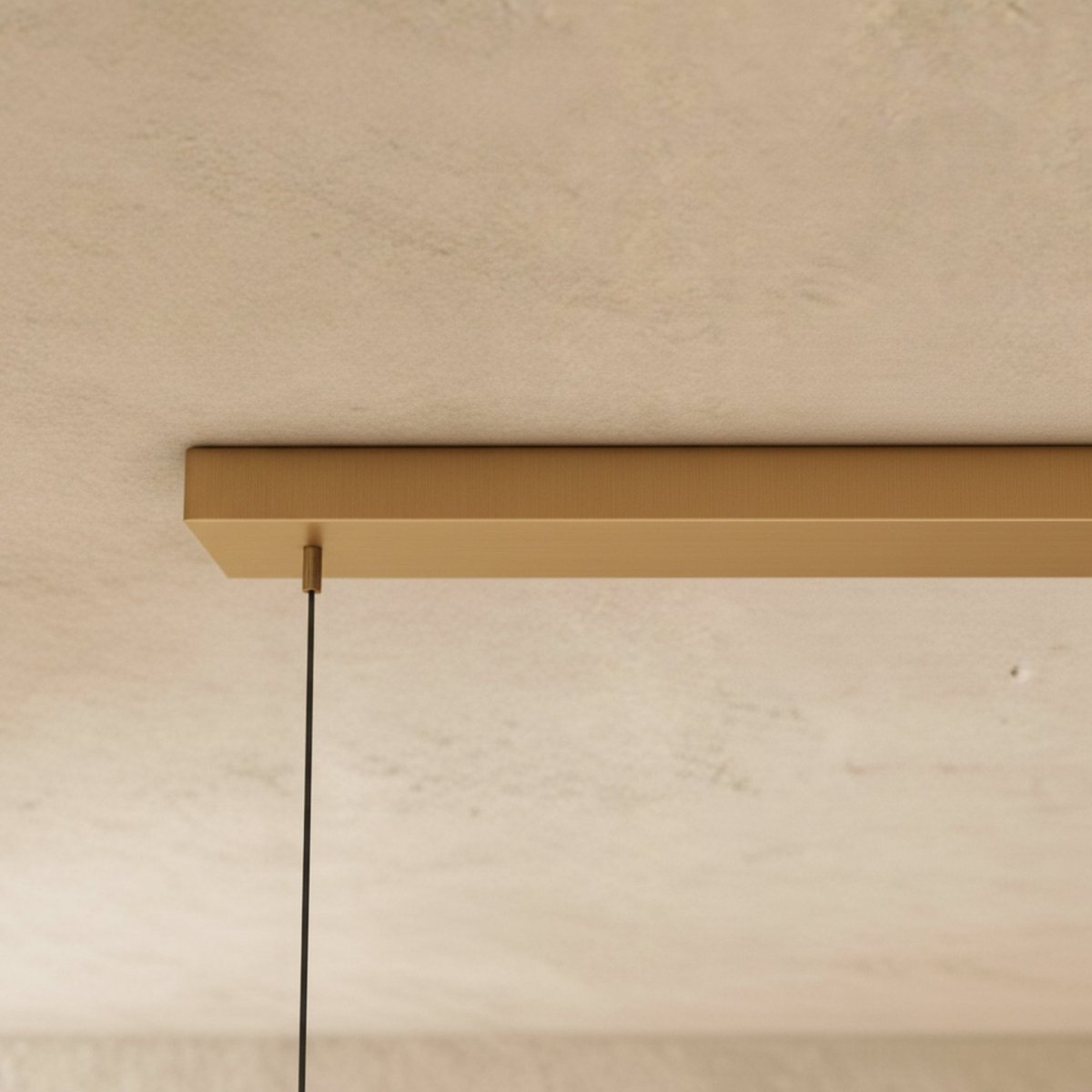 nuvlight Munira Modernist Symmetrical Opal Linear Chandelier