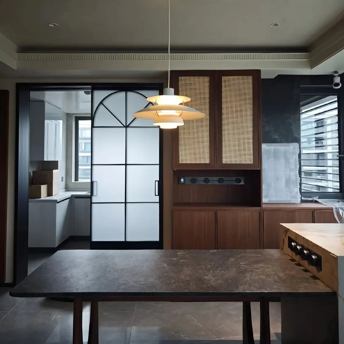 Modern White nordic multi pendant lamp