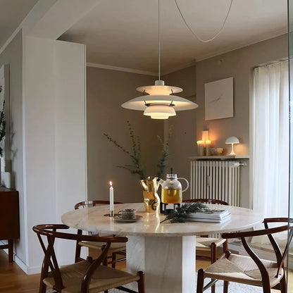 Classic White PH5 multi pendant lamp