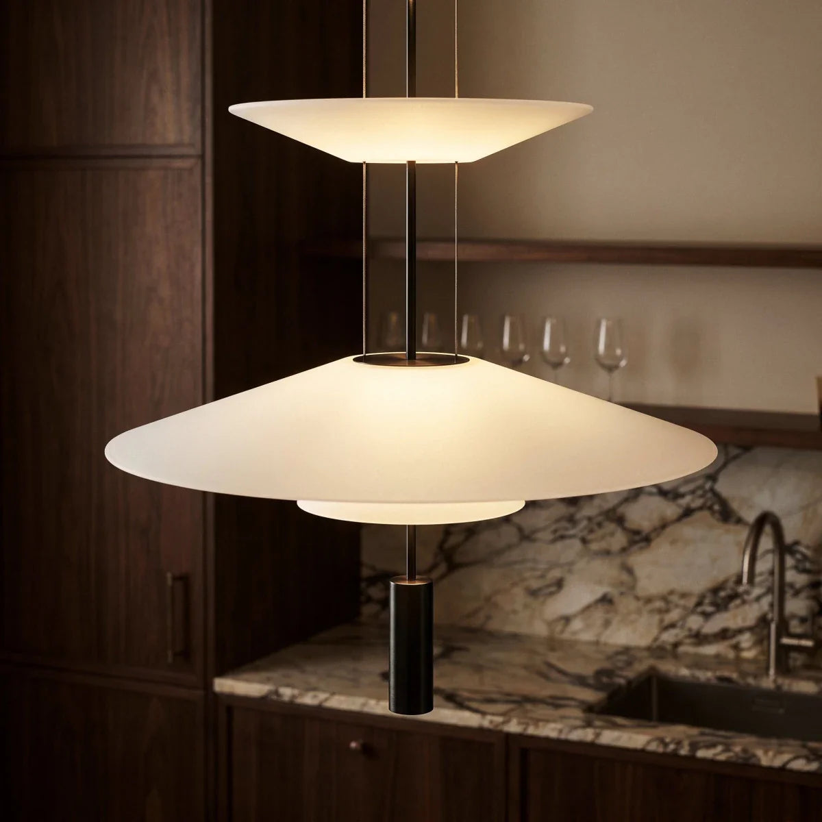 nuvlight Reiko Modern Luxury Minimalist Pendant Light