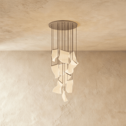 Sheets Chandelier (Round Ceiling Mount) - Residence Supply