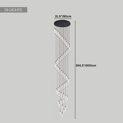 Tinara Staircase Chandelier - Residence Supply