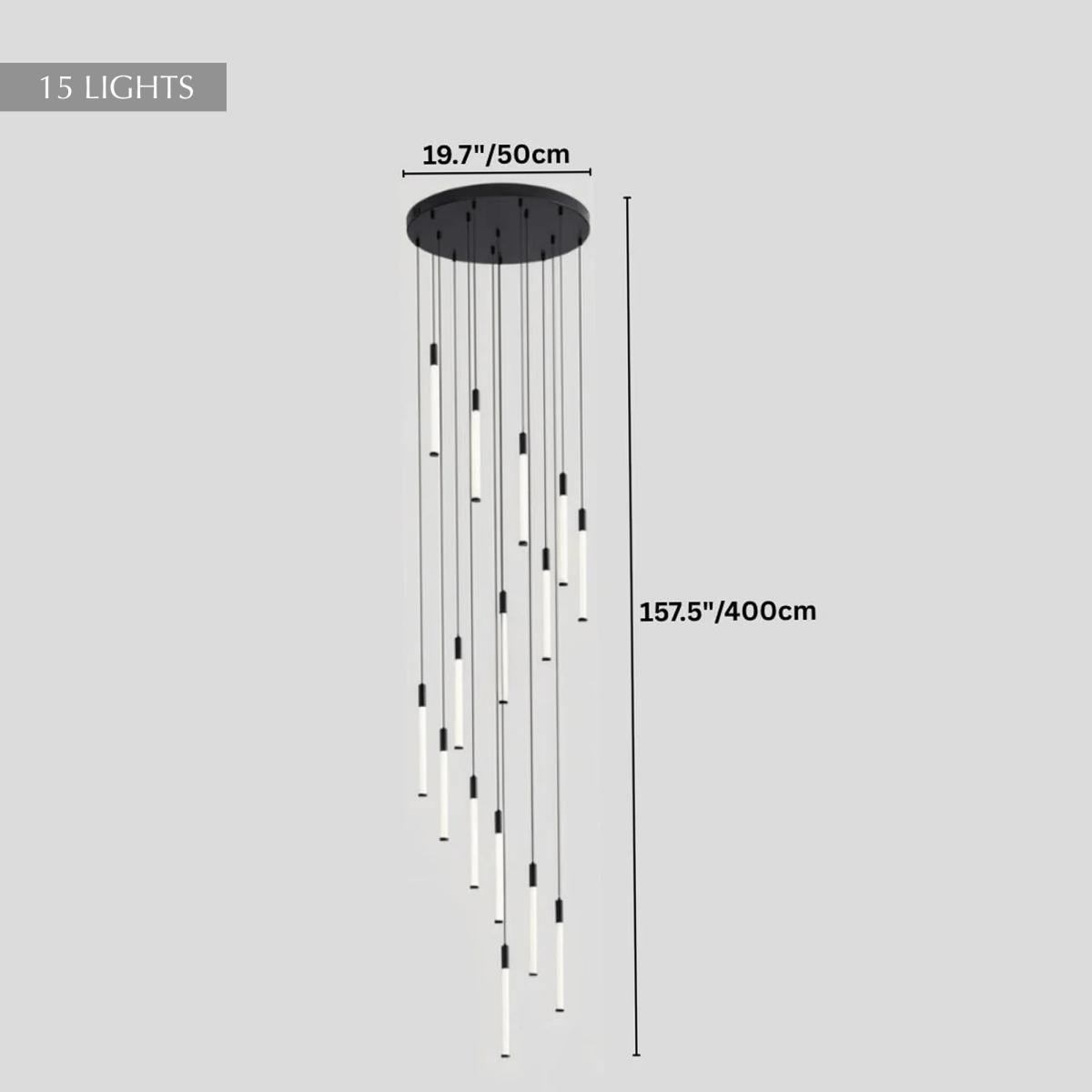 Tinara Staircase Chandelier - Residence Supply
