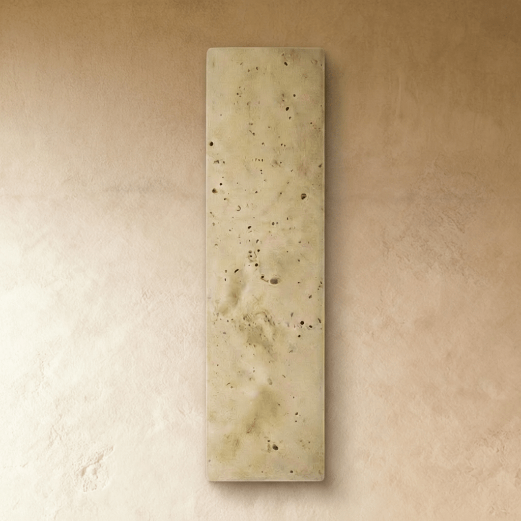 nuvlight Veil Architectural Natural Yellow Stone Up-Downlight