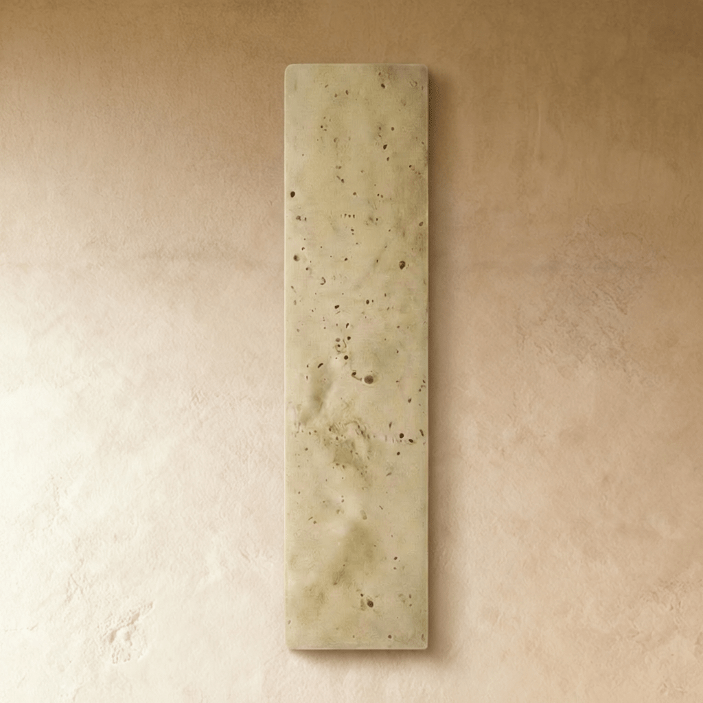 nuvlight Veil Architectural Natural Yellow Stone Up-Downlight