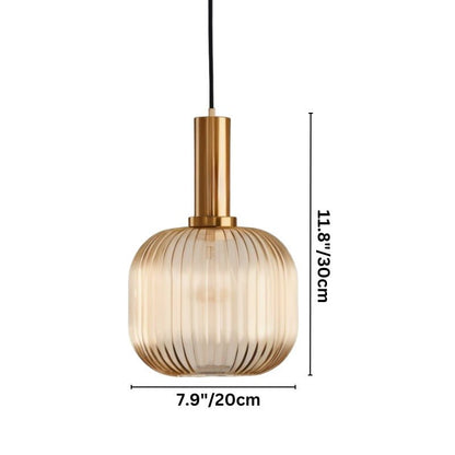 nuvlight Vetreria Modern Luxury Blown Glass Pendant Light