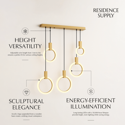 nuvlight Zalaph Modern Luxury Crystal Chandelier