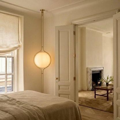 nuvlight Zuru Modernist Floor-to-Ceiling Column Tension Lamp